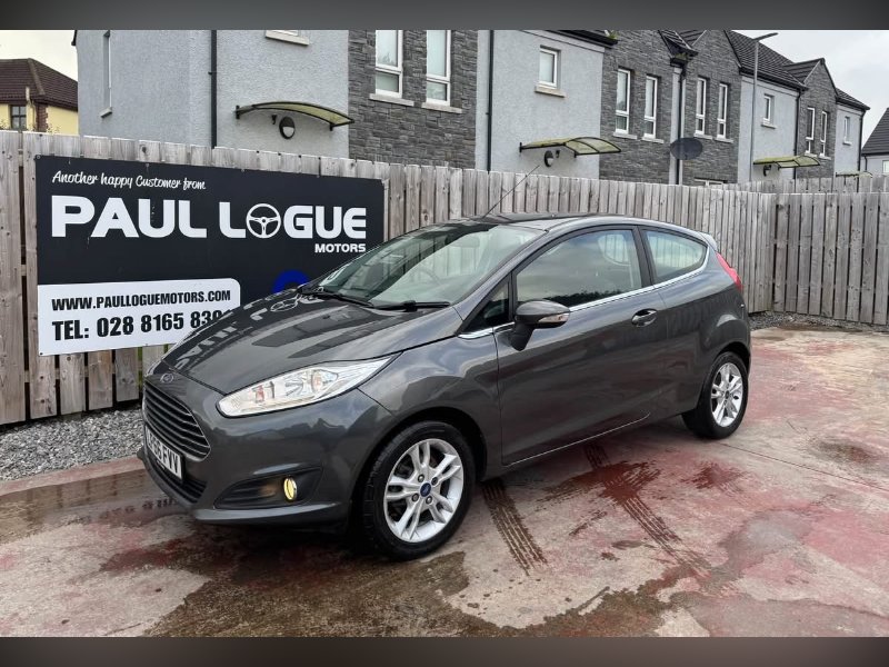 2017 Ford Fiesta 1.0T EcoBoost Zetec Hatchback 3dr Petrol Manual Euro 6 s/s 100 ps